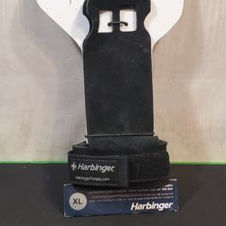 @CHV.  Harbinger 14113 Leather Black Palm Grips 