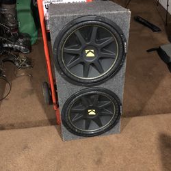 Kicker 15 Inch Subs
