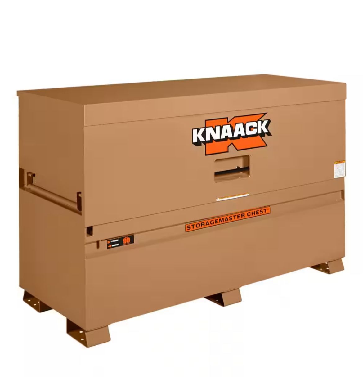 Knaack 49 in. W x 30 in. L x 72 in. H, Steel Jobsite Storage Piano Box