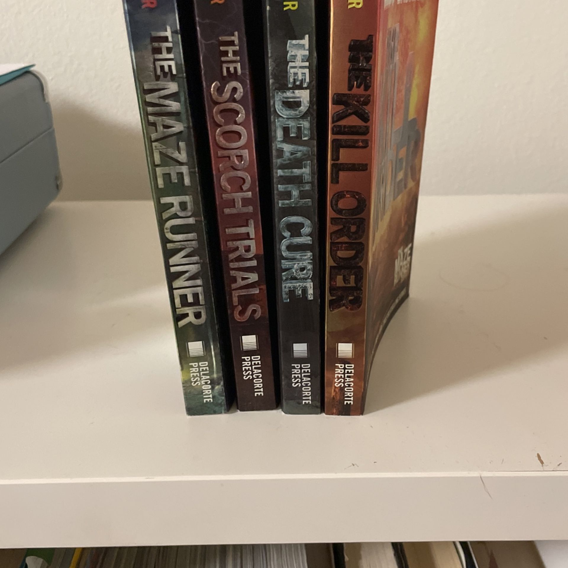 Maze Runner Full Set- paperback 