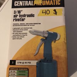 Central Pneumatic Rivet Gun