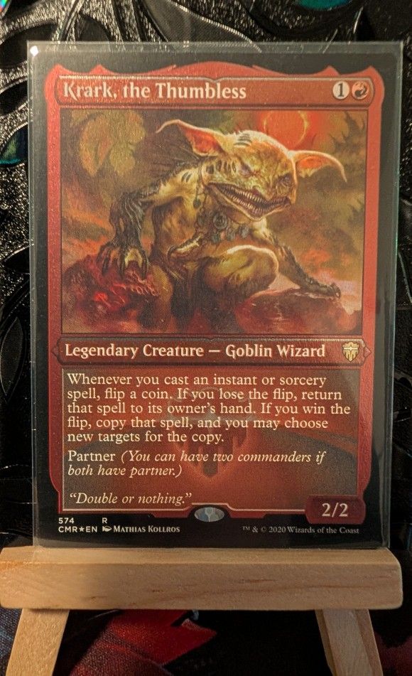 Krark, The Thmubless (Foil Etched) - MTG Magic The Gathering Single
