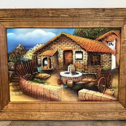 Stunning 3D Wooden Wall Art.