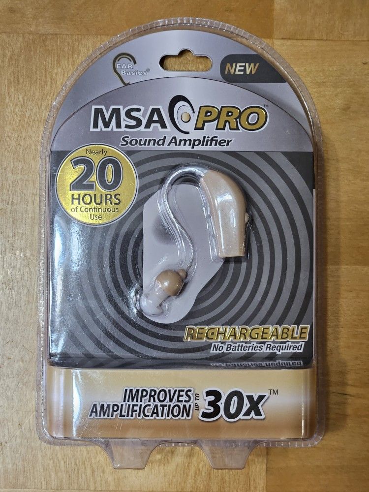 MSA PRO SOUND AMPLIFIER NEW UNOPENED