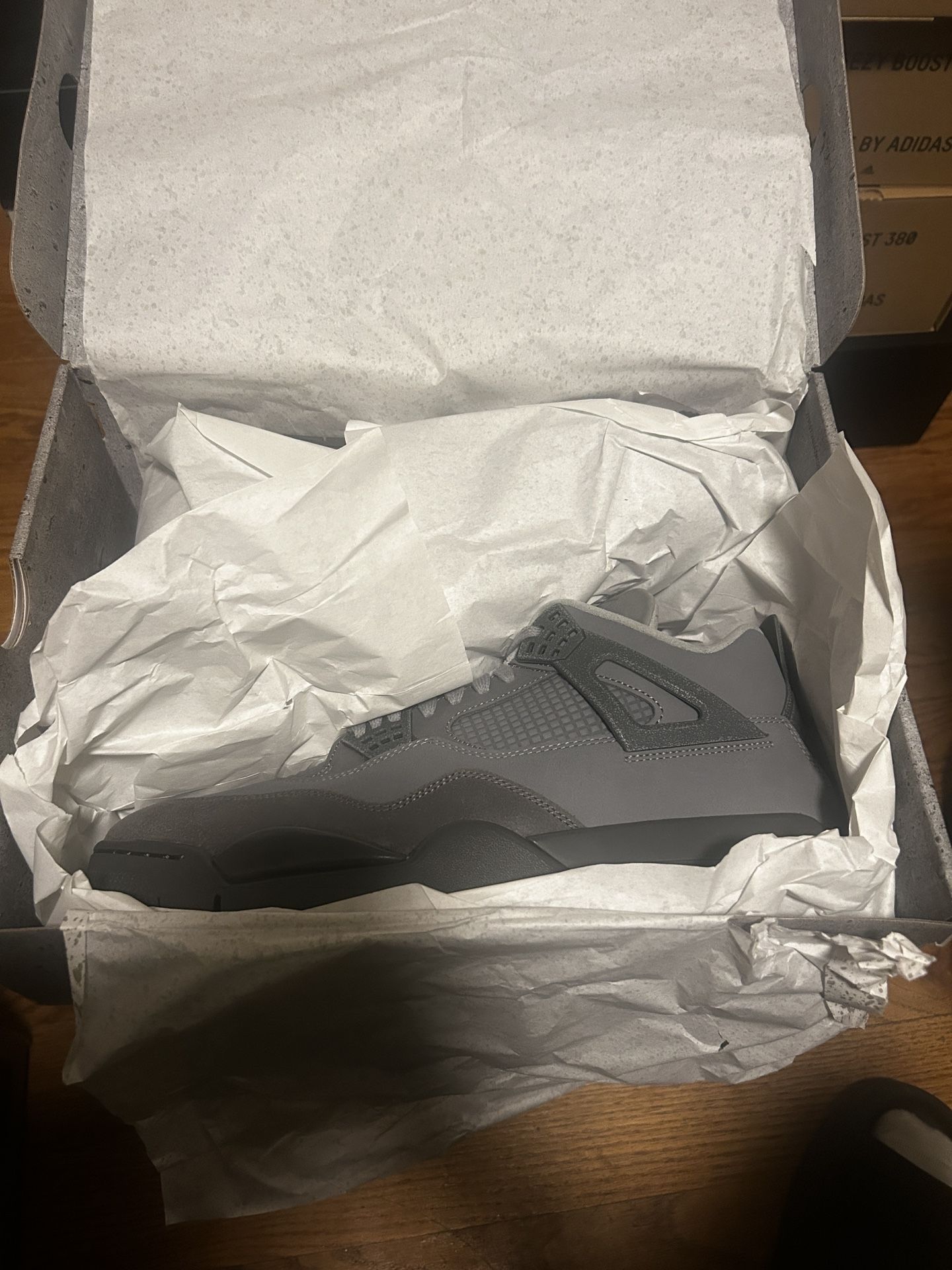 Jordan 4 Wet Cement Size 14 Men