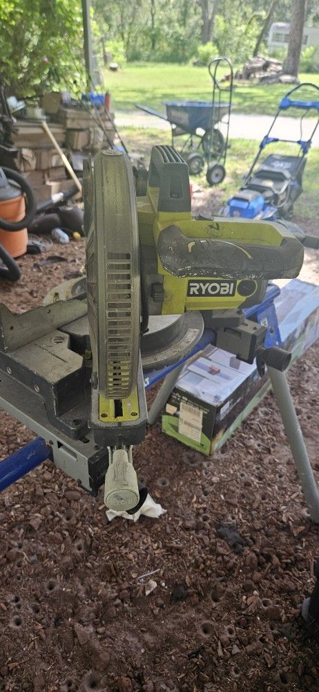 Ryobi Miter Saw With Stand