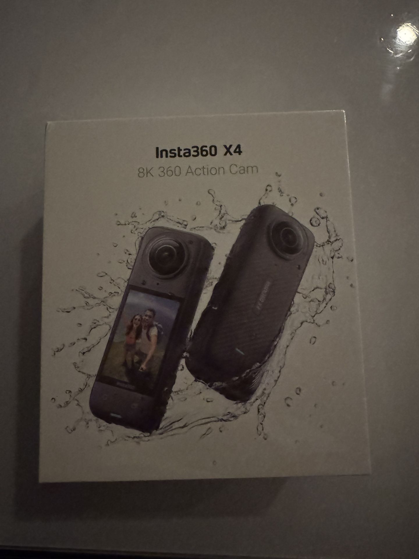 Insta360 - X4 8K 360 Degree Action Camera - Black