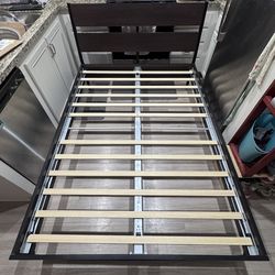 IKEA TRYSIL Full Size Bed Frame w/ Headboard + Replacement Slats (54x75)