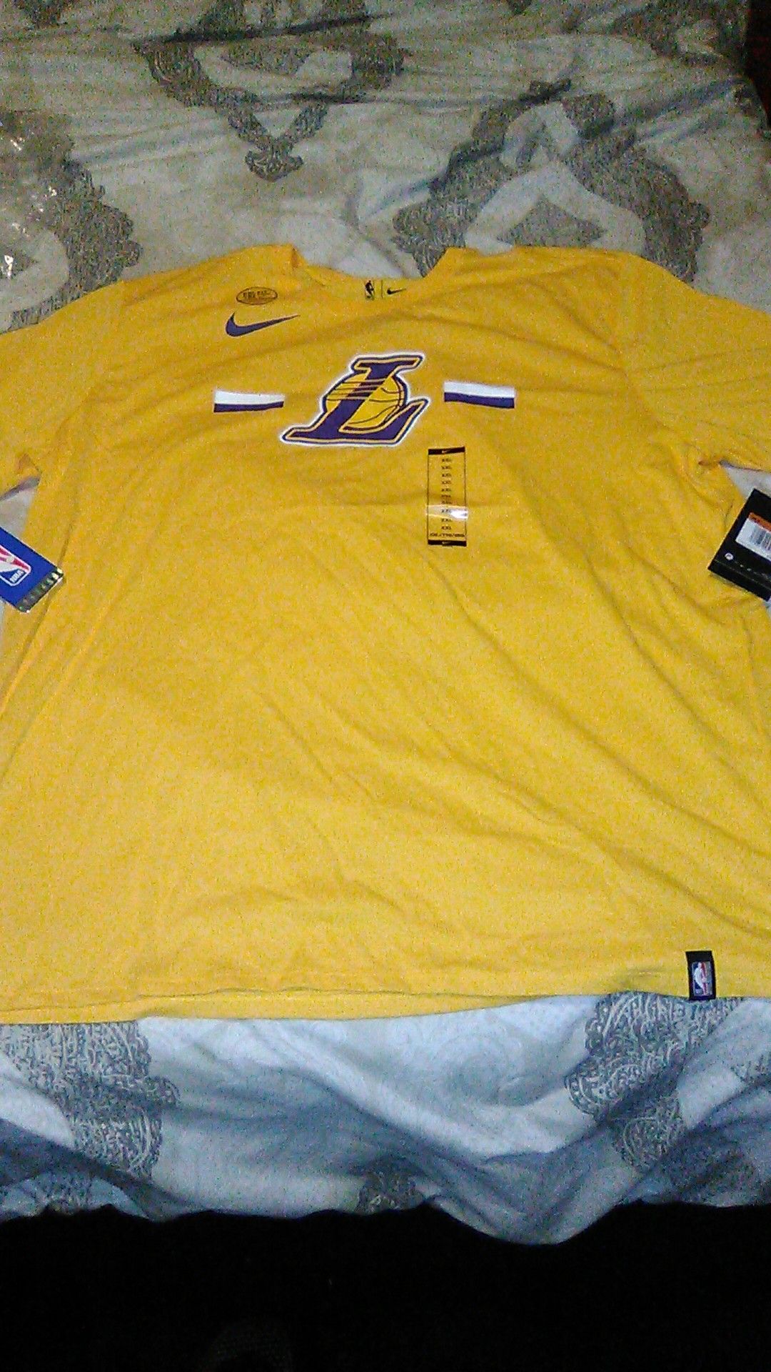 Nike NBA dry-fit Lakers t shirt