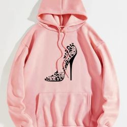 Butterfly Hight Heel Polyester Hooded 