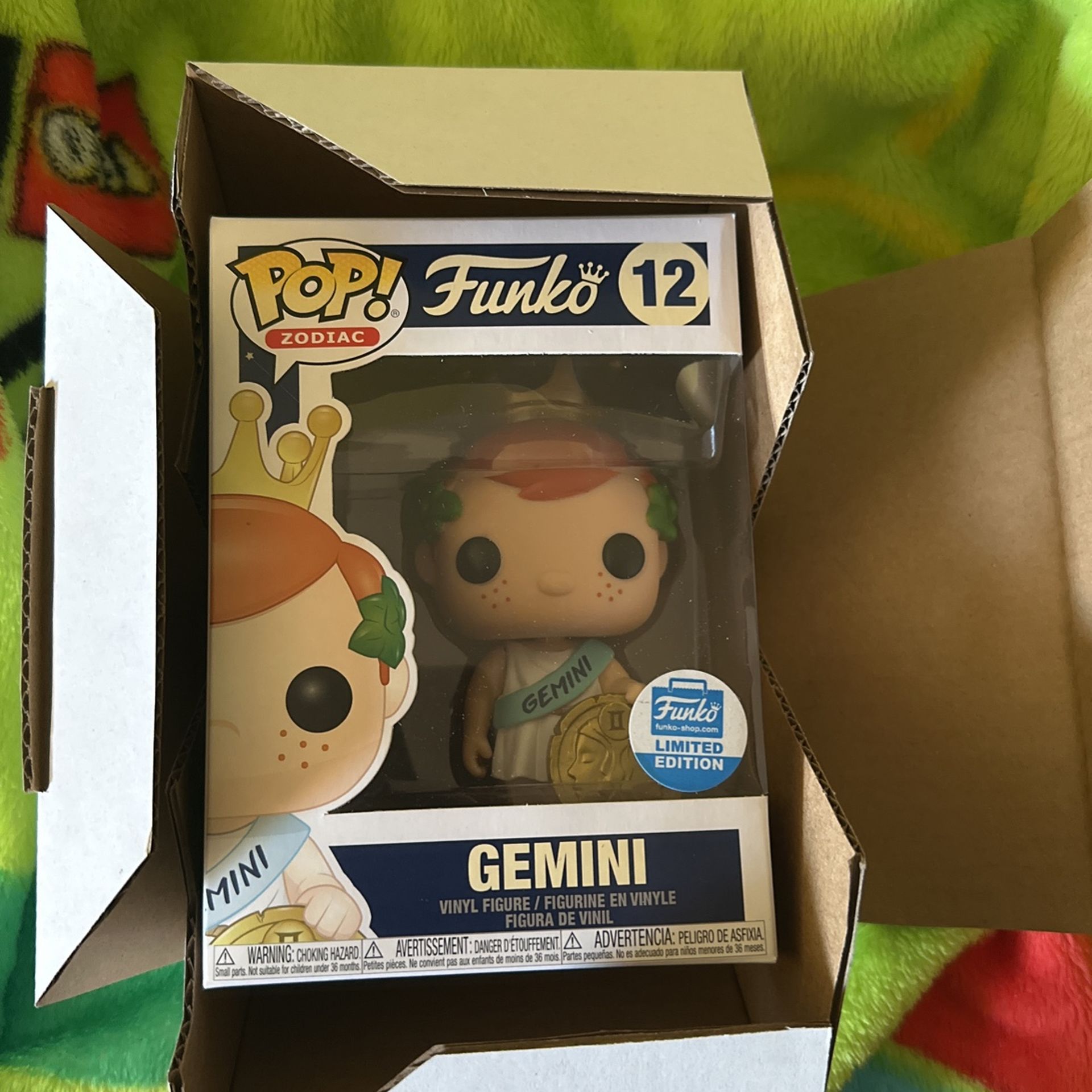 GEMINI FREDDY FUNKO POP 12 FUNKO LIMITED EDITION!