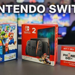 Nintendo Switch 1 & 2 Bend New With Games Available On Finance Option 