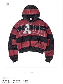 Alt Zip up hoodie - Vale forever-XXL