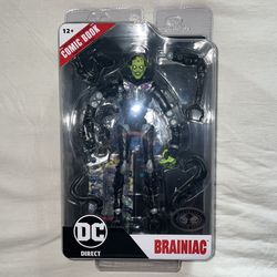 DC Direct Brainiac Platinum Edition CHASE McFarlane Toys Superman Action Figure