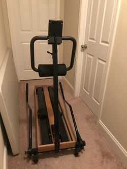 Vitamaster Ski Machine Cross Country Trainer Wooden Home Gym