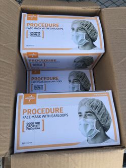Medline Procedure Face Masks