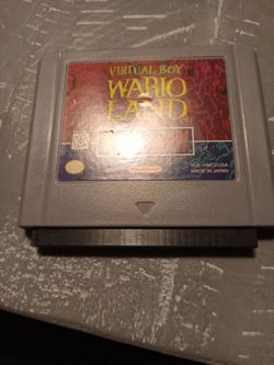 Nintendo VIRTUAL BOY WARIO LAND GAME 