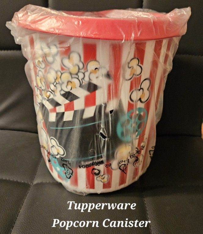 Tupperware Popcorn Canister 
