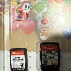 Super Smash Bros & Super Mario Party Nintendo Switch