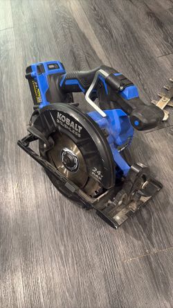 Kobalt brushless 24V max battery saw