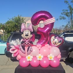 Minnie Mouse Balloon Bouquet 