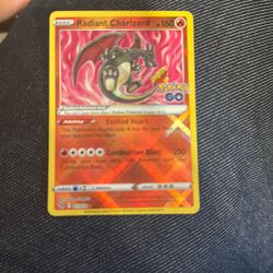 Radiant Charizard 011/078 Pokémon GO Holo
