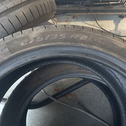 3 Used Tires Pirelli P Zero 