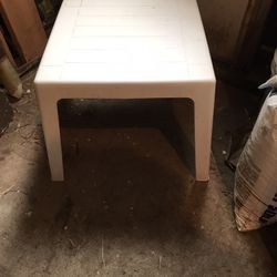 Outdoor Big Sturdy Table, Like A Coffee Table, (read Description)