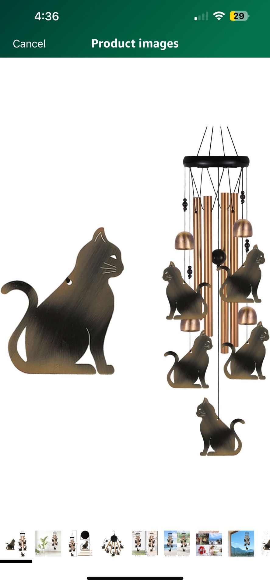 Cat Wind Chime