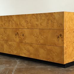 1970s Burl Wood Dresser