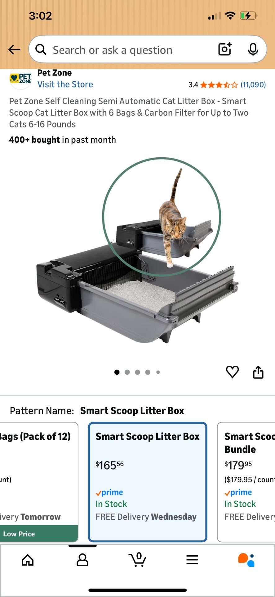 Smart Scoop Litter Box