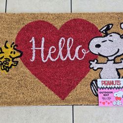 ❤️ Snoopy Valentine's Outdoor Mat ♥️