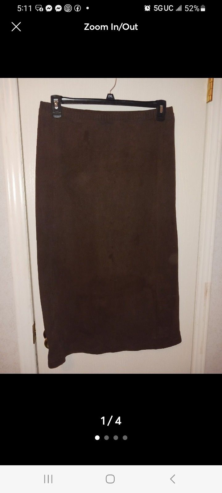 Skirt: Brown Lauren Ralph Lauren Size S