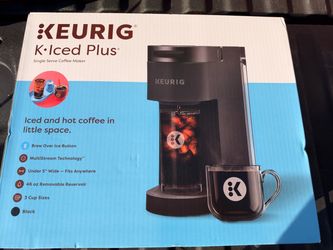 Brand New Keurig K-Iced Plus Coffee Maker – Black