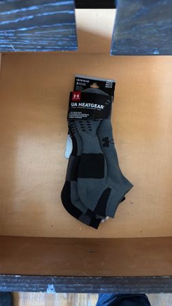 Under Armour HeatGear No Show Socks 3-Pack