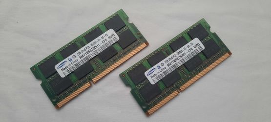 2 x RAM 2GB 2RX8