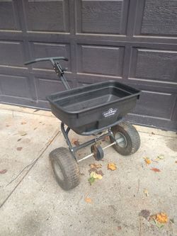 Ground work pro series, Seed spreader, broadcaster