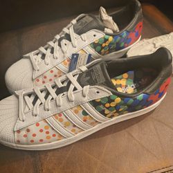 Men's Size 14 Pride Sneakers Adidas 