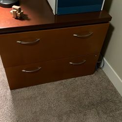 Lateral Wood File Cabinet