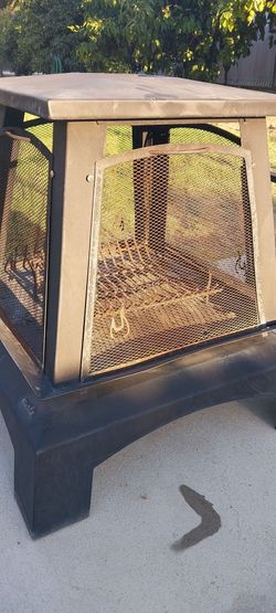 Fire pitt and rack
