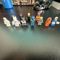LEGO BATMAN 2006 AND DC FIGURES(Read Description)