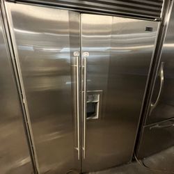 Subzero 48” Built In Refrigerator 2yr Warranty
