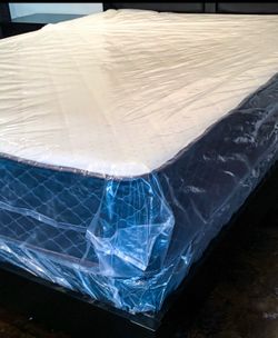 BRAND NEW 10” PLUSH MATTRESS (FREE DELIVERY)