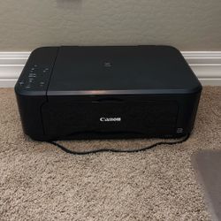 Canon MG3620 Printer W/brand New Ink Color And Black Cartridges