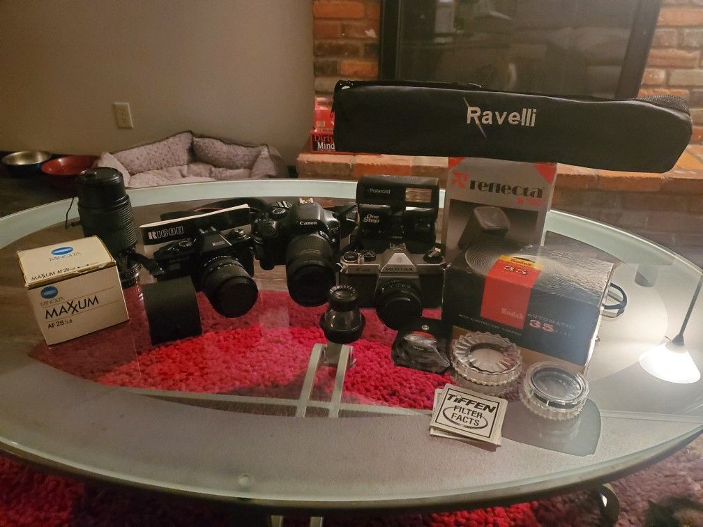 Cameras and equipment