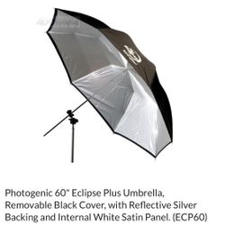 Photogenic 60" Eclipse Plus Umbrella (ECP60)