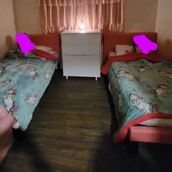 Two Twin Bed Frames