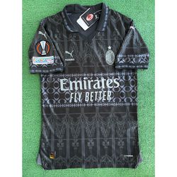 2023/24 AC Milan 4th Kit Soccer Jersey Dark Version