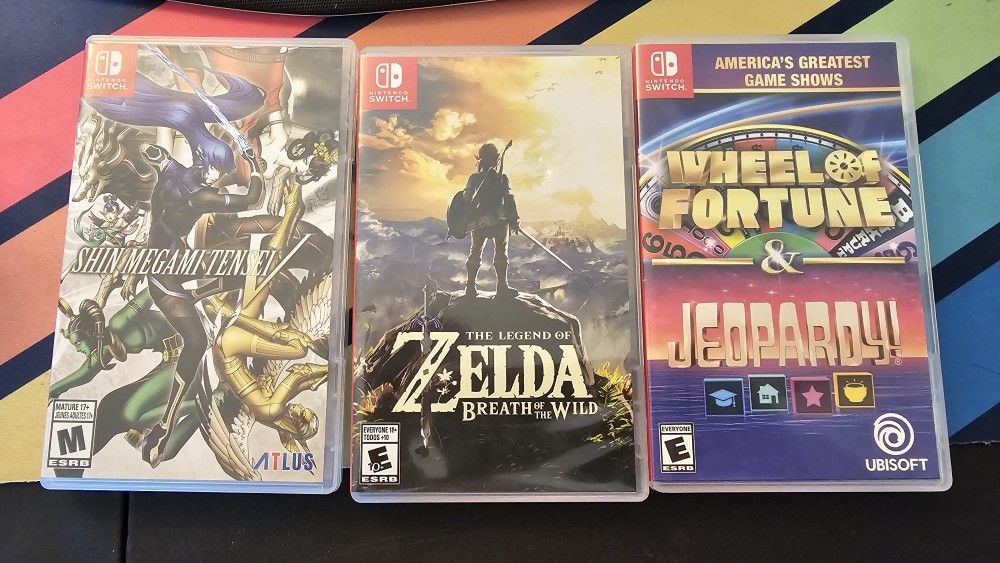 3 Switch Games!