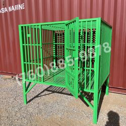 Large Elevated Dog Cage / Chicken Coop - Heavy Duty 62”x47”x65”